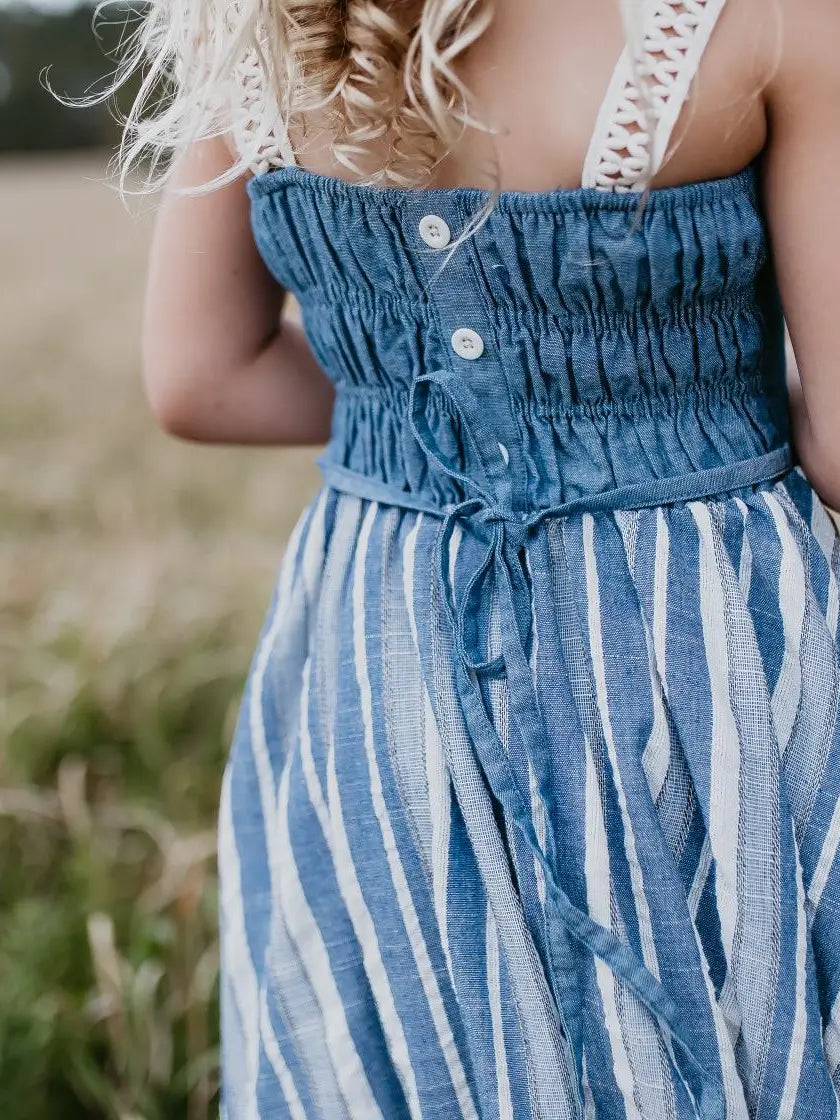 Denim Maxi Dress ~Originally $42~