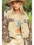 Floral Sleeve Shacket