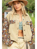 Floral Sleeve Shacket
