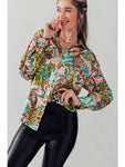 Paisley Print Shirt