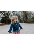 Denim Fringe Jacket