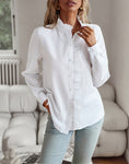 Ruffle Button down