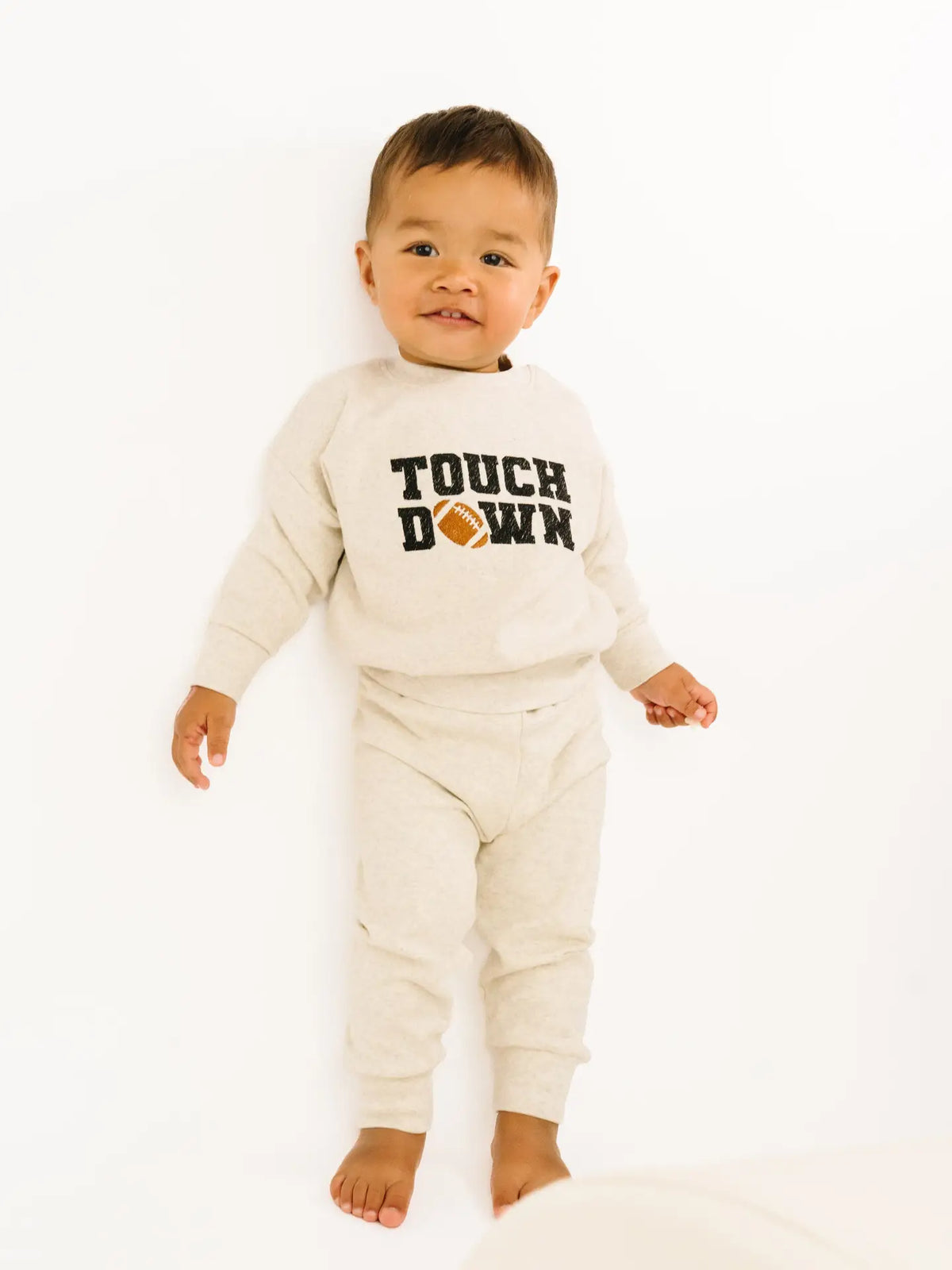 Touchdown Embroidered Crewneck Set
