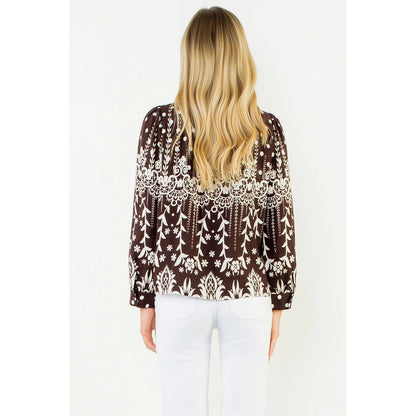 Lacey Pattern Top