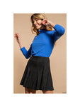 Suede Mini Skirt