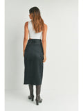 Midi Denim Skirt