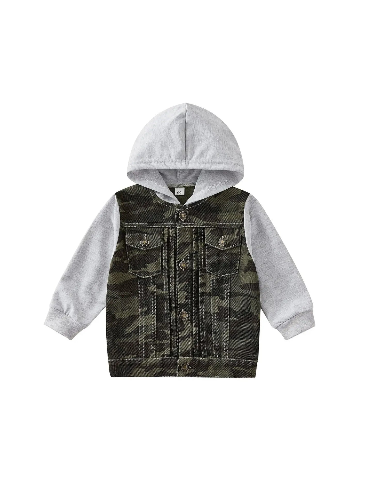 Camo Denim Jacket ~Originally $40~