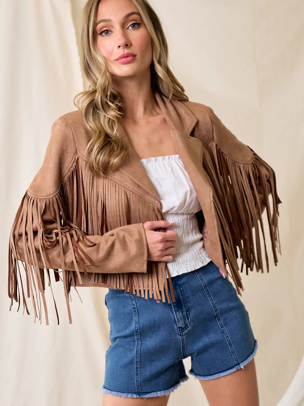 Bailey Suede Fringe Jacket