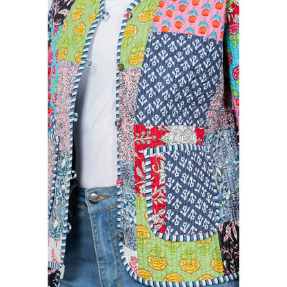 Quilted Patch Jacket (More Colors)