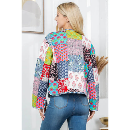 Quilted Patch Jacket (More Colors)