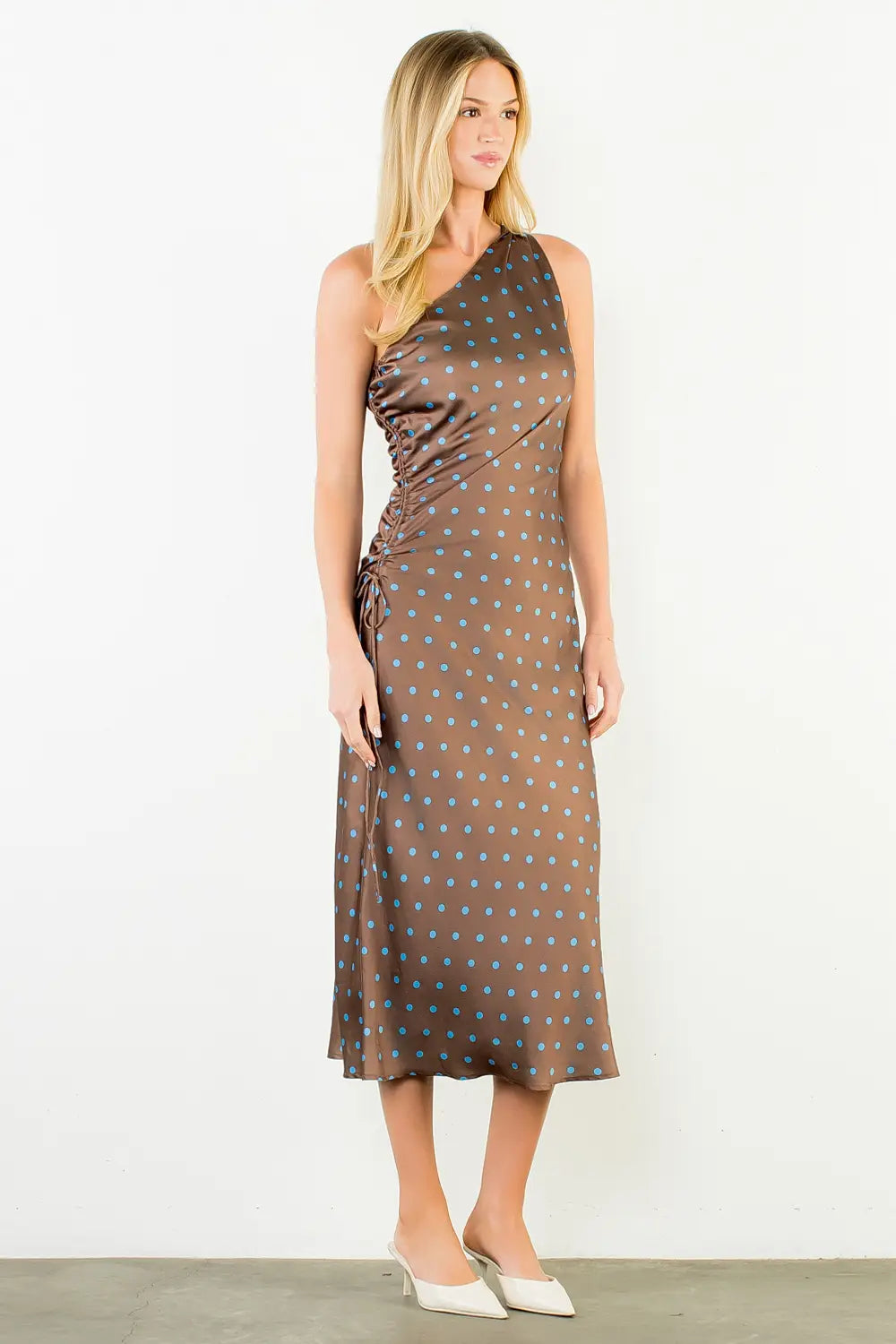 Dahlia Polka Dot Dress