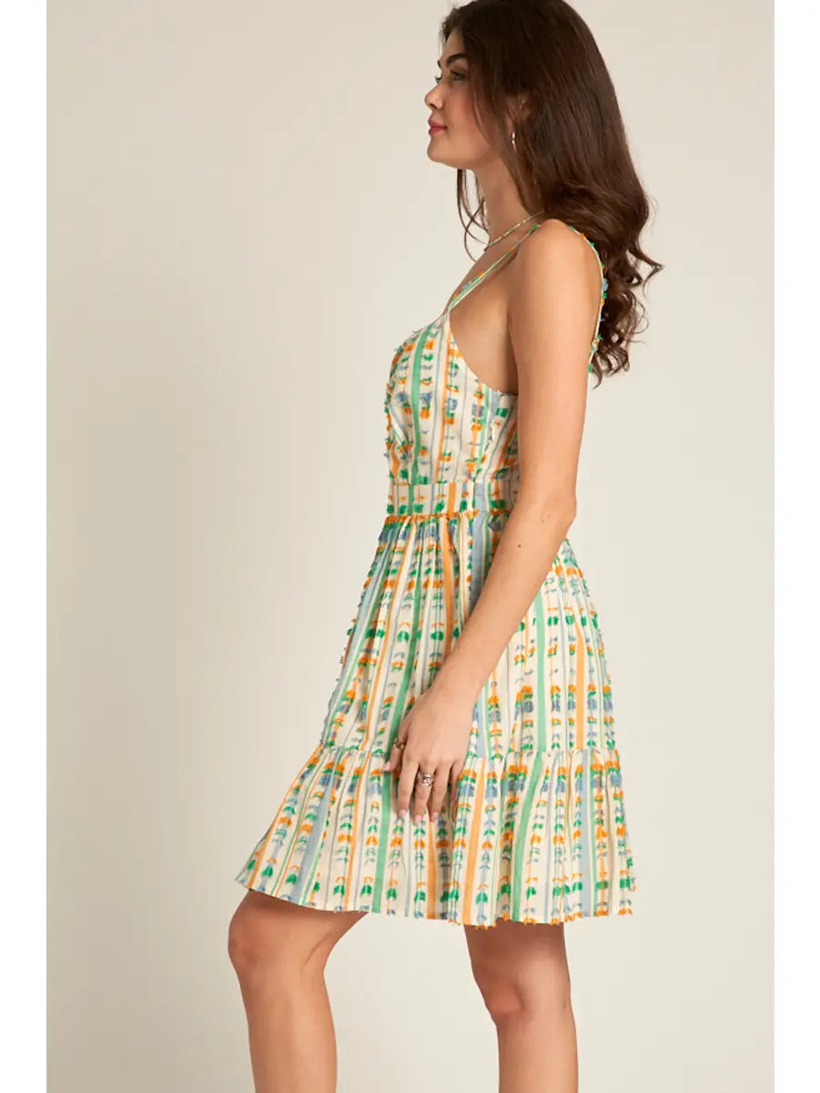 Textured Mini Dress