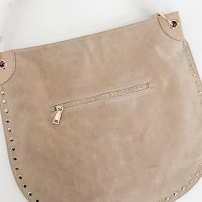 Rosalie Suede Hobo Bag – Slouchy Shoulder Bag