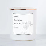 Soy Candle