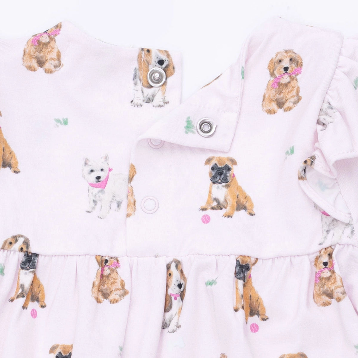 Bestie Dog Ruffle Romper