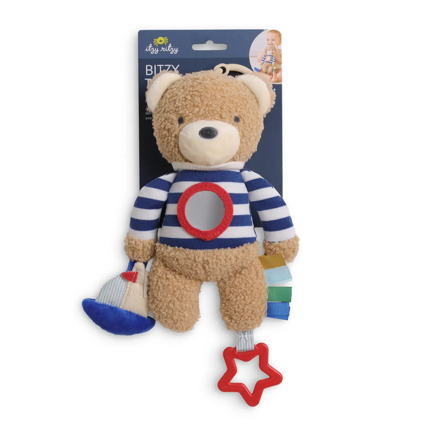 Bitsy Traveler Bear Plush Toy