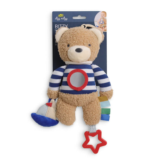 Bitsy Traveler Bear Plush Toy