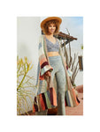 Color Block Cardigan
