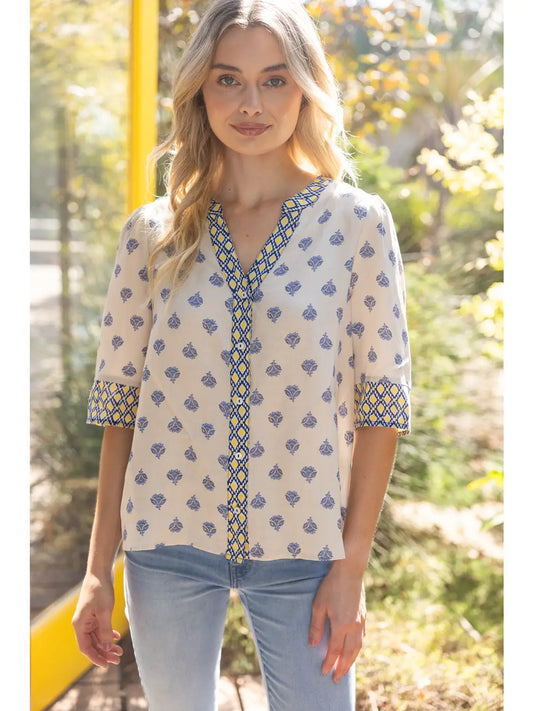 Marissa Contrast top