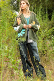 Open Fringe Cardigan