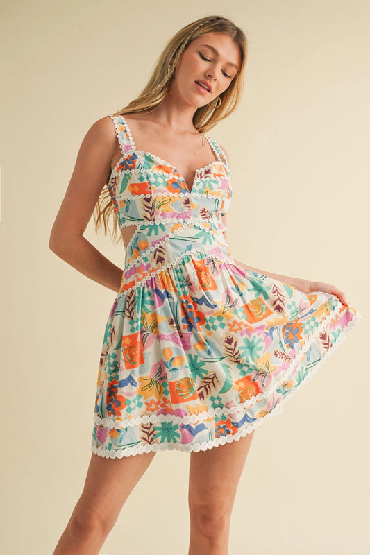 Tropical Cut Out Mini
