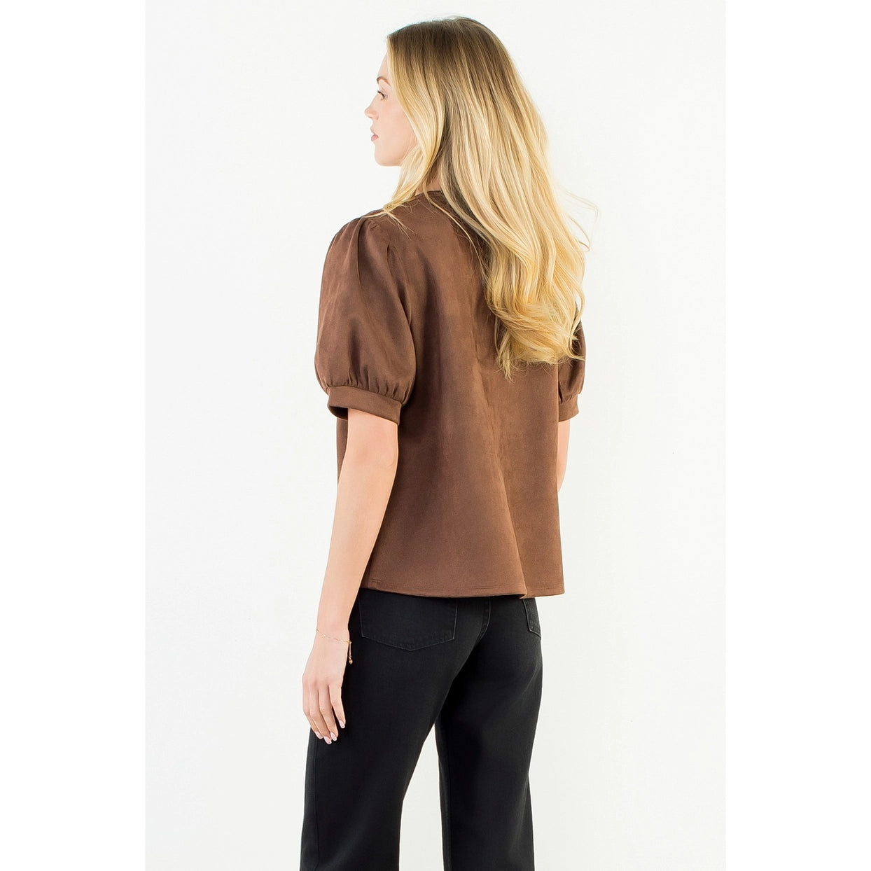 Gabriella Soft Suede Top