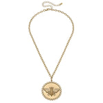 Bee Pendant Necklace