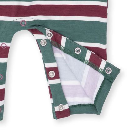 Rugby Striped Polo Romper
