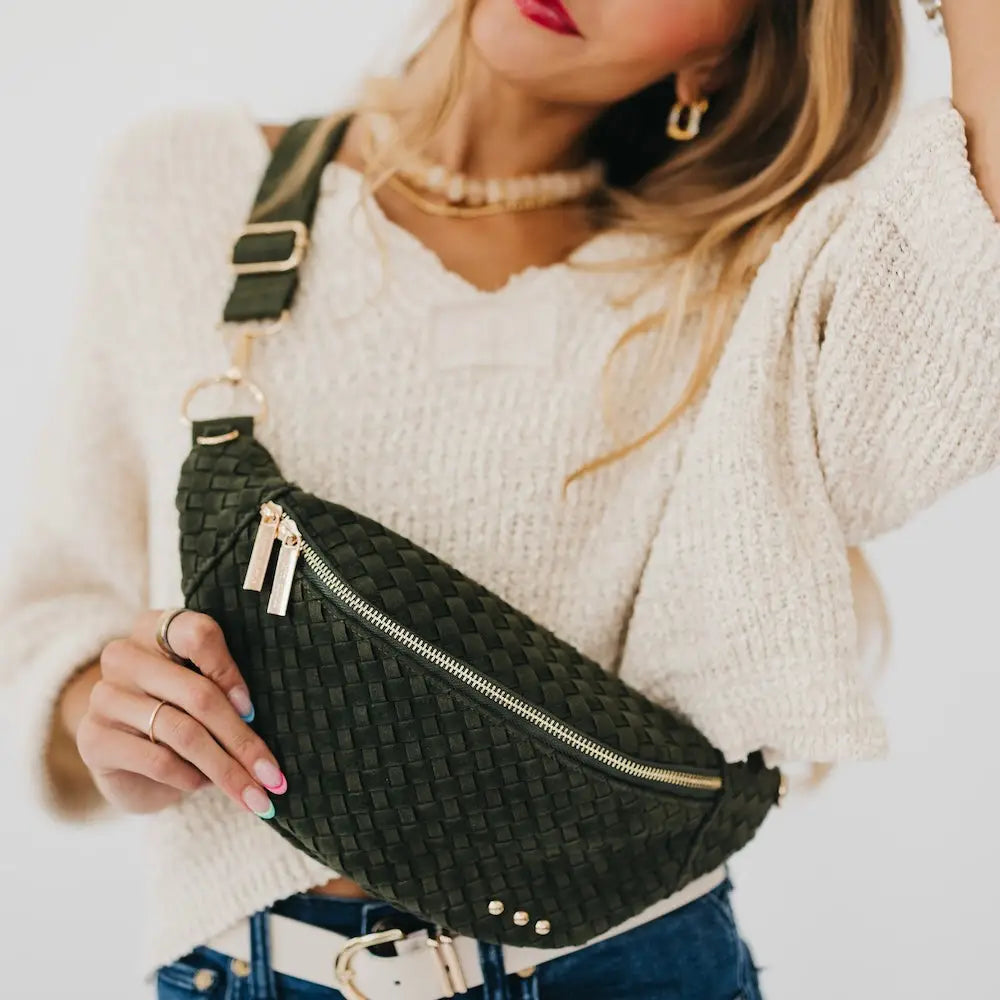 Susie Suede Crossbody Bag