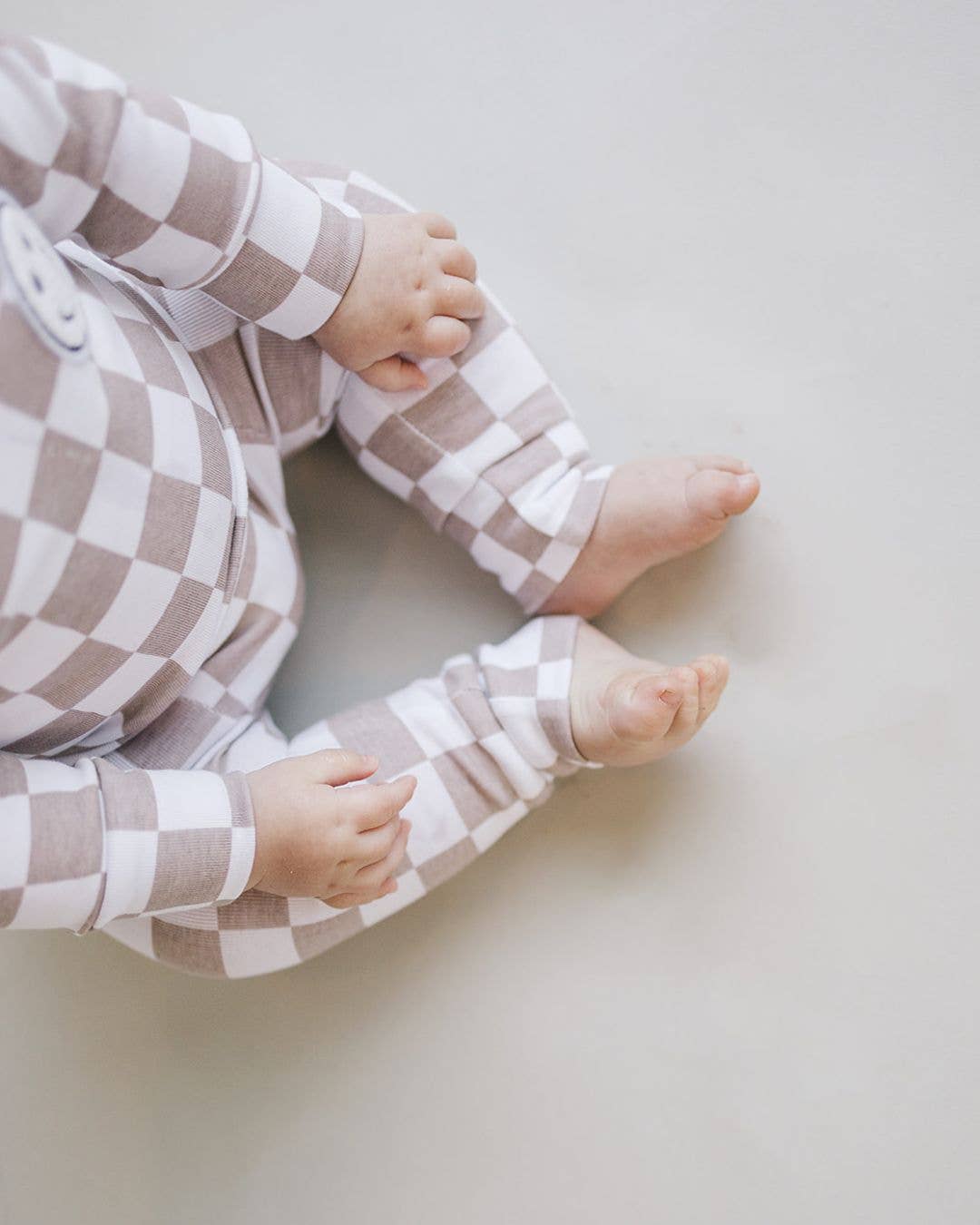 Latte Checkered Smiley Lounge Set ~Originally $40~