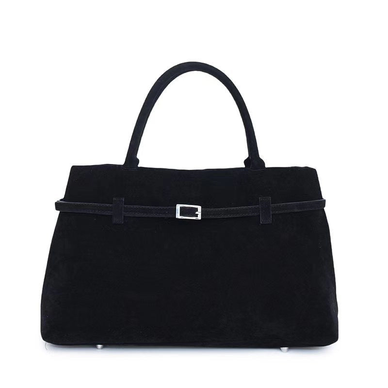 Suede Tote Bag