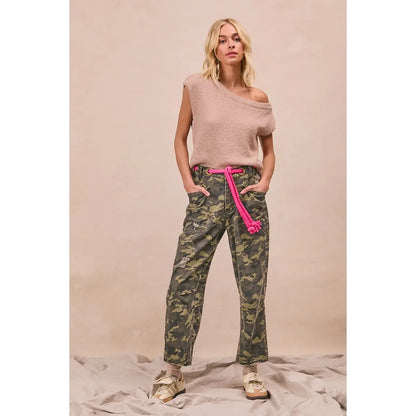 Keegan Camouflage Print Pant