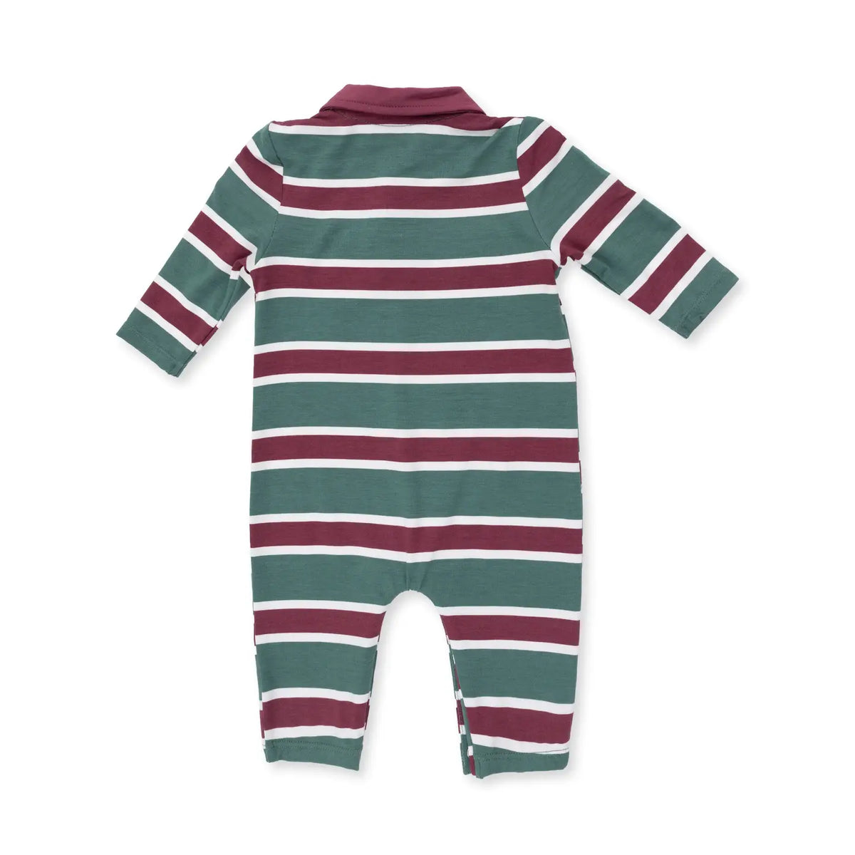 Rugby Striped Polo Romper