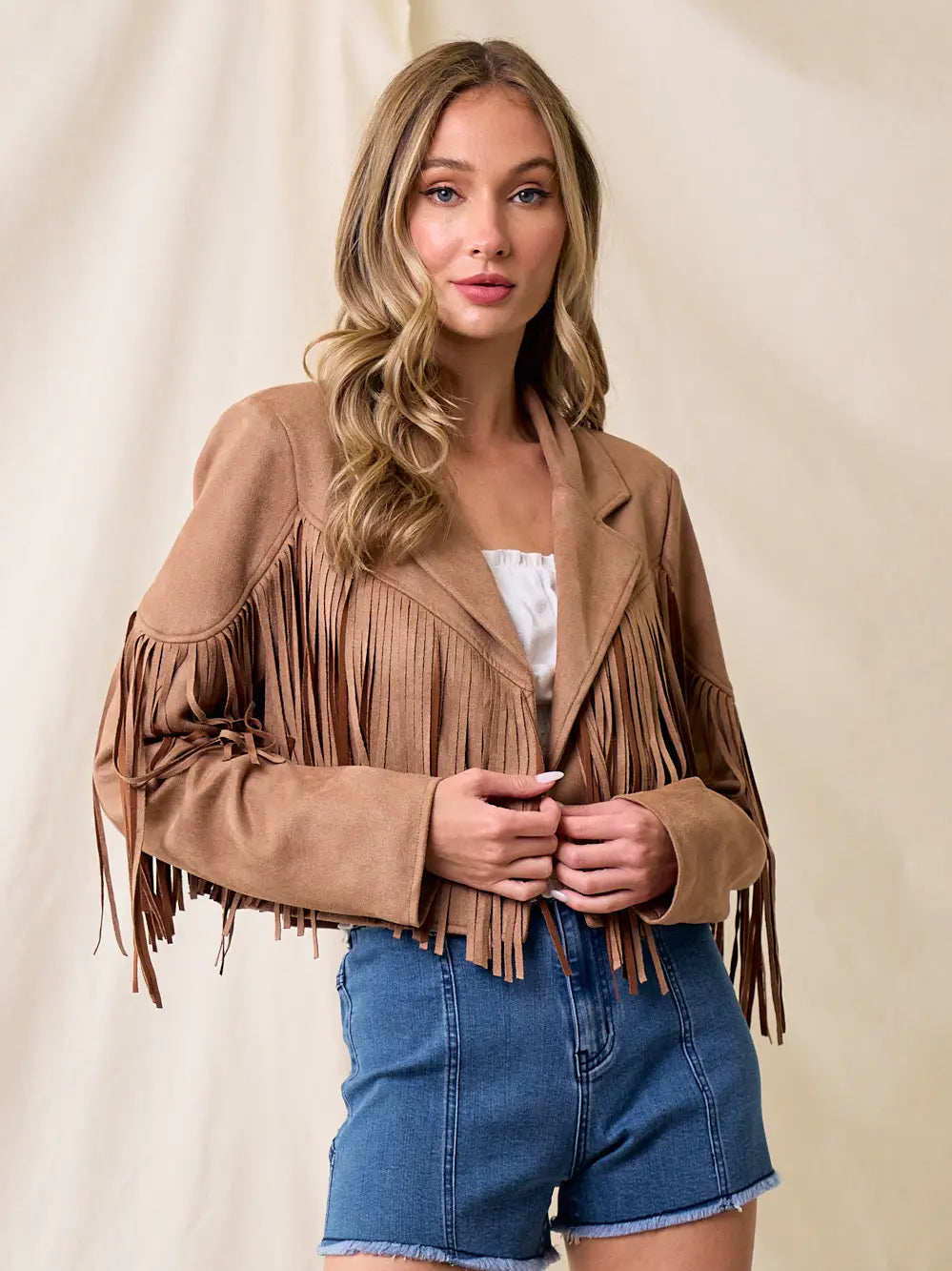 Bailey Suede Fringe Jacket