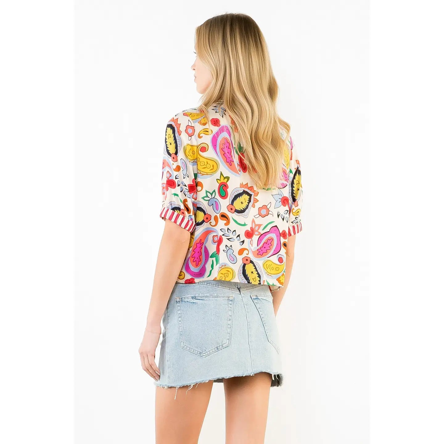 Britt V- Neck Top