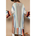 Color Block Cardigan