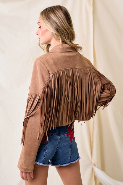 Bailey Suede Fringe Jacket