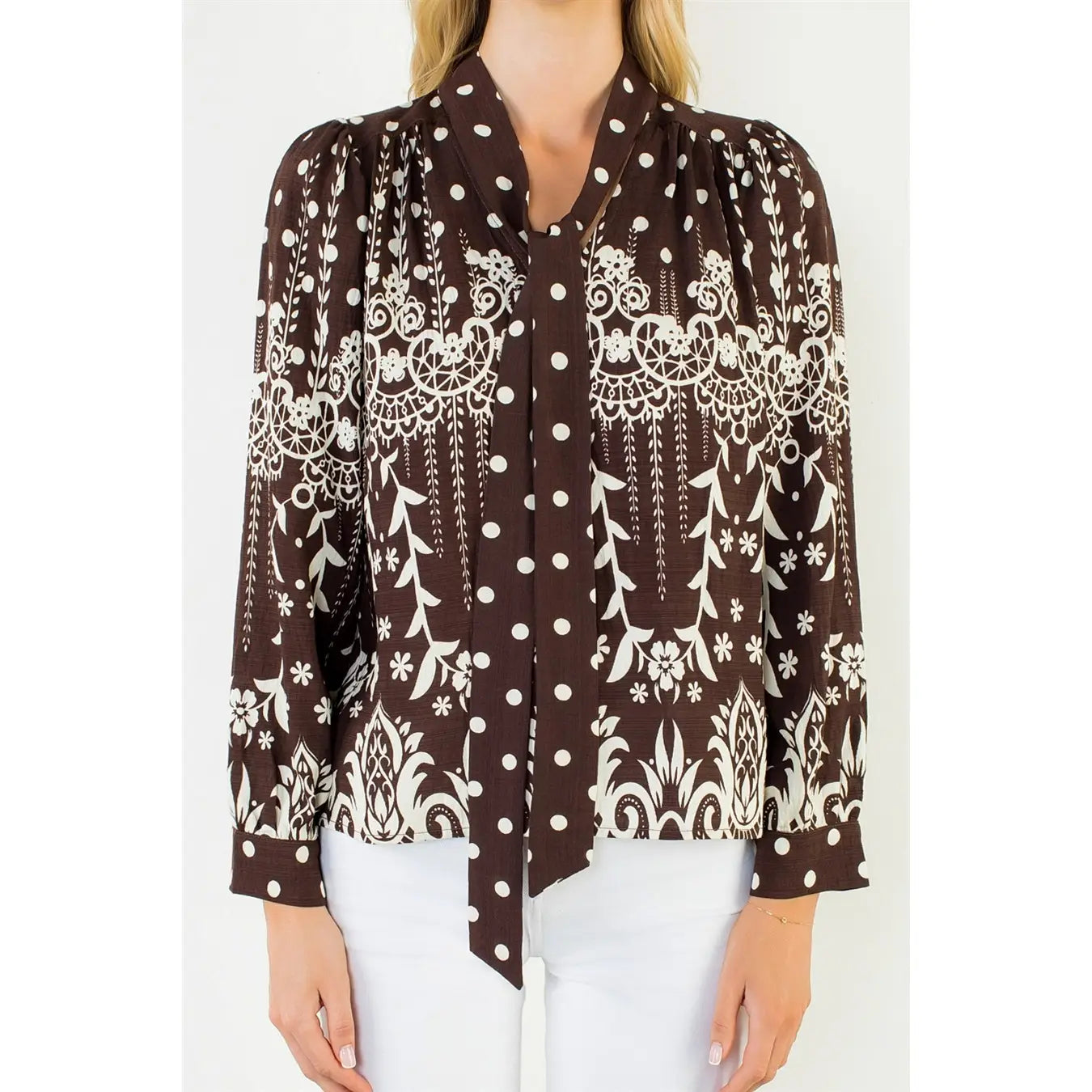 Lacey Pattern Top