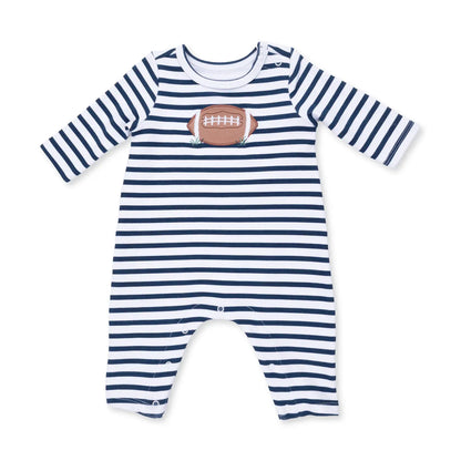 Football Striped Romper