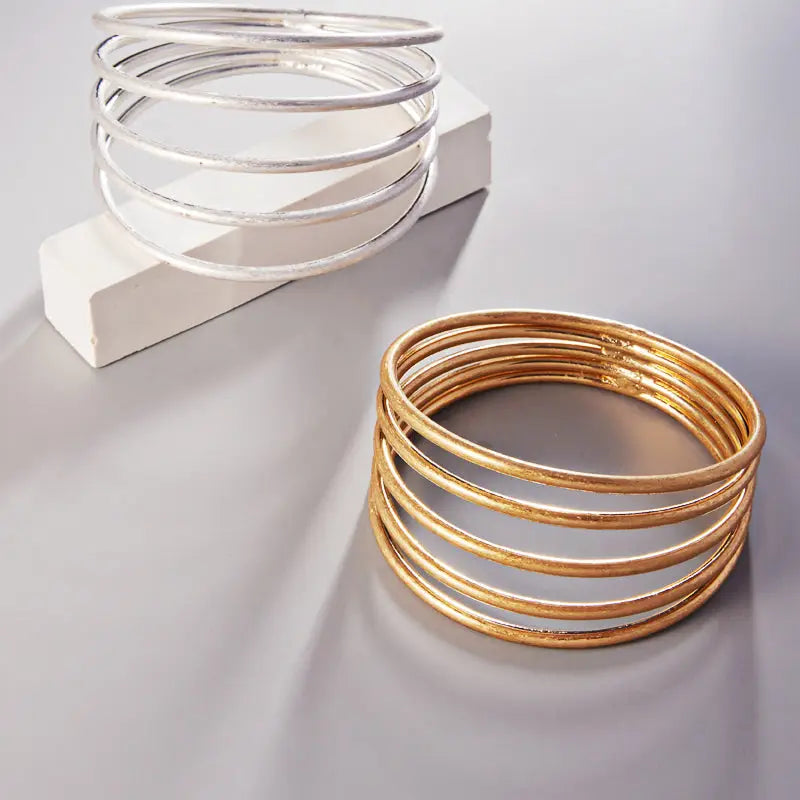 5 Layer Cuff Bracelet (More Colors)