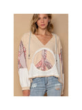 Peace Sign Top