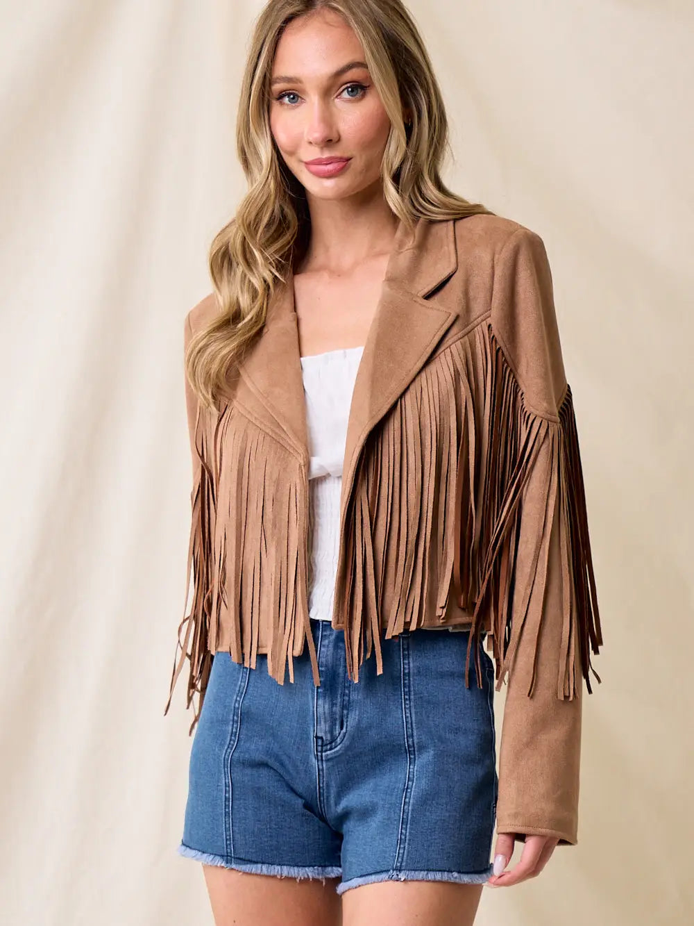 Bailey Suede Fringe Jacket