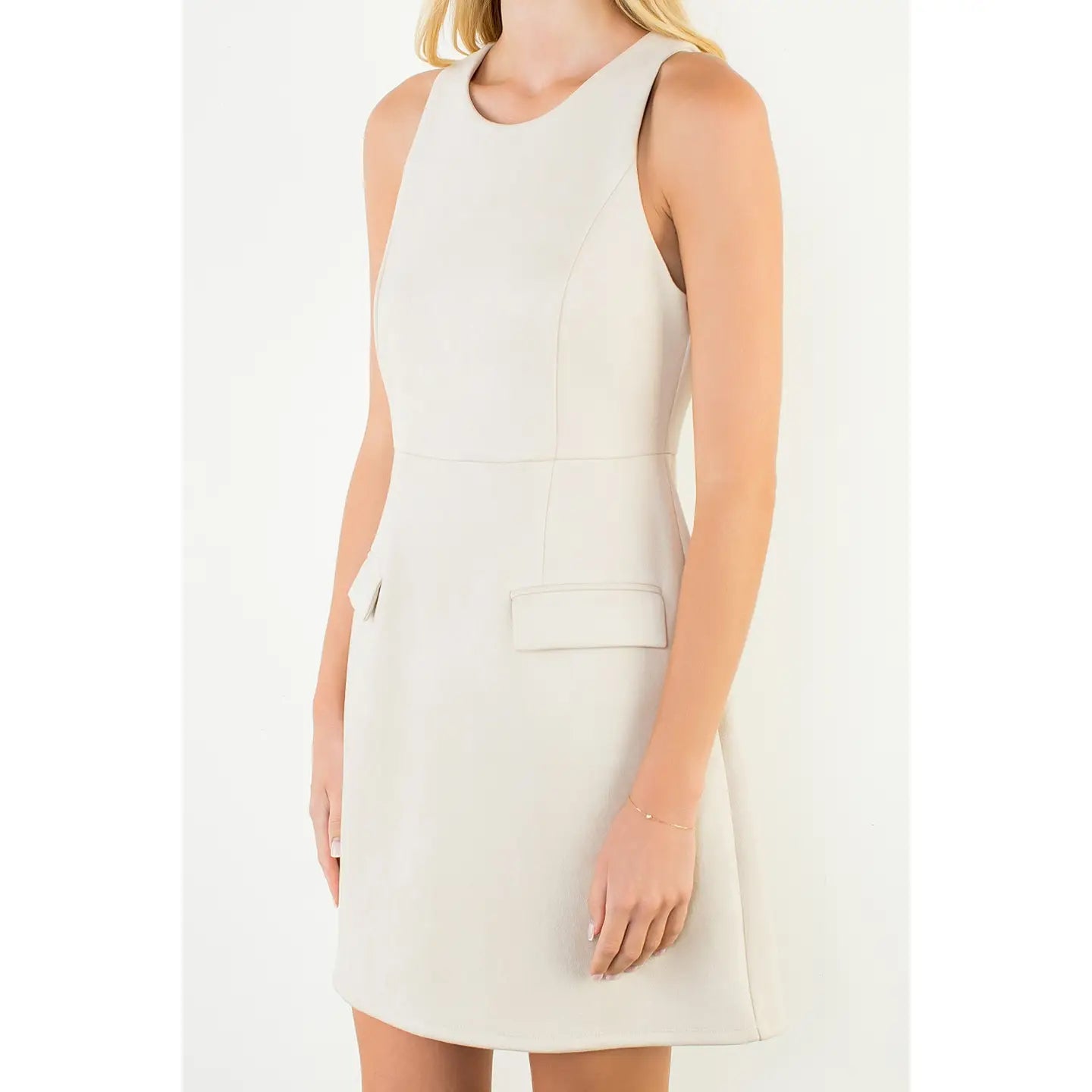 Cora Suede Dress