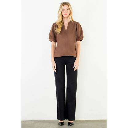 Gabriella Soft Suede Top