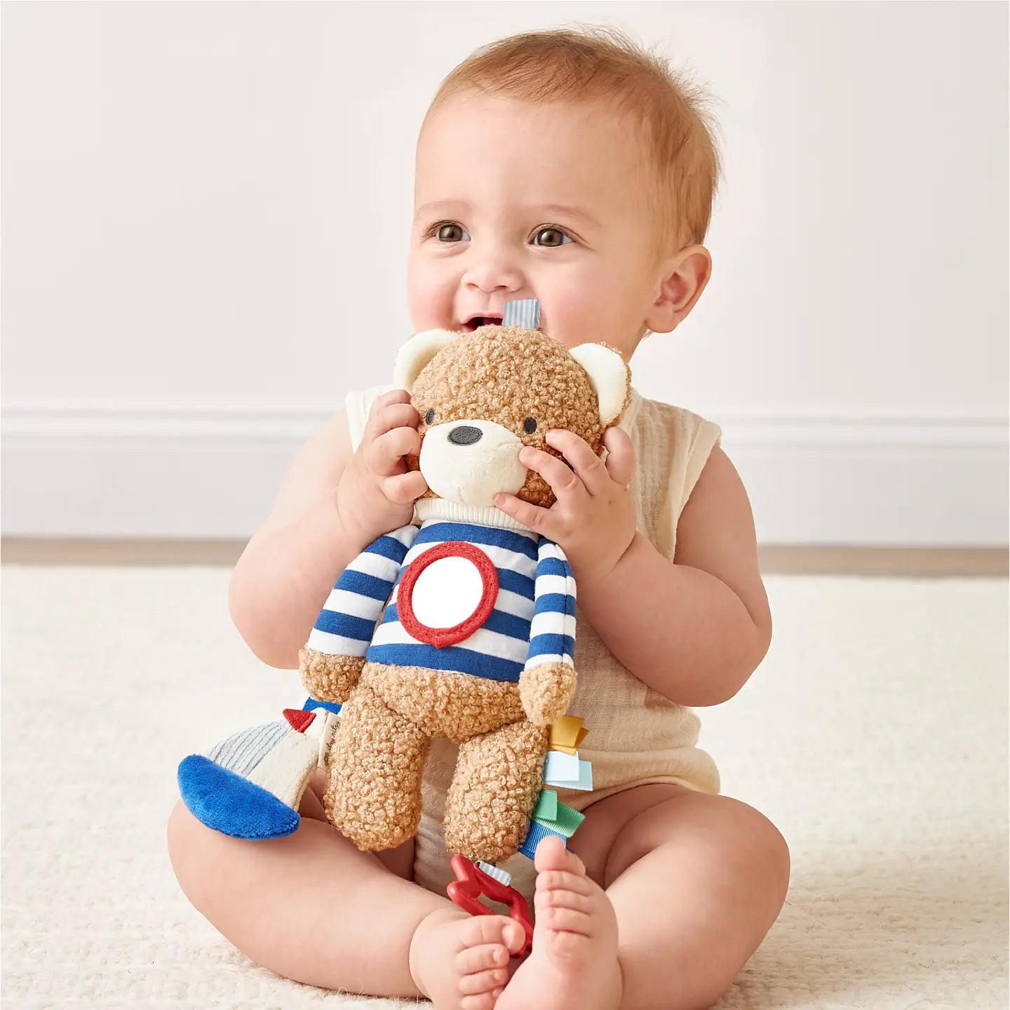 Bitsy Traveler Bear Plush Toy