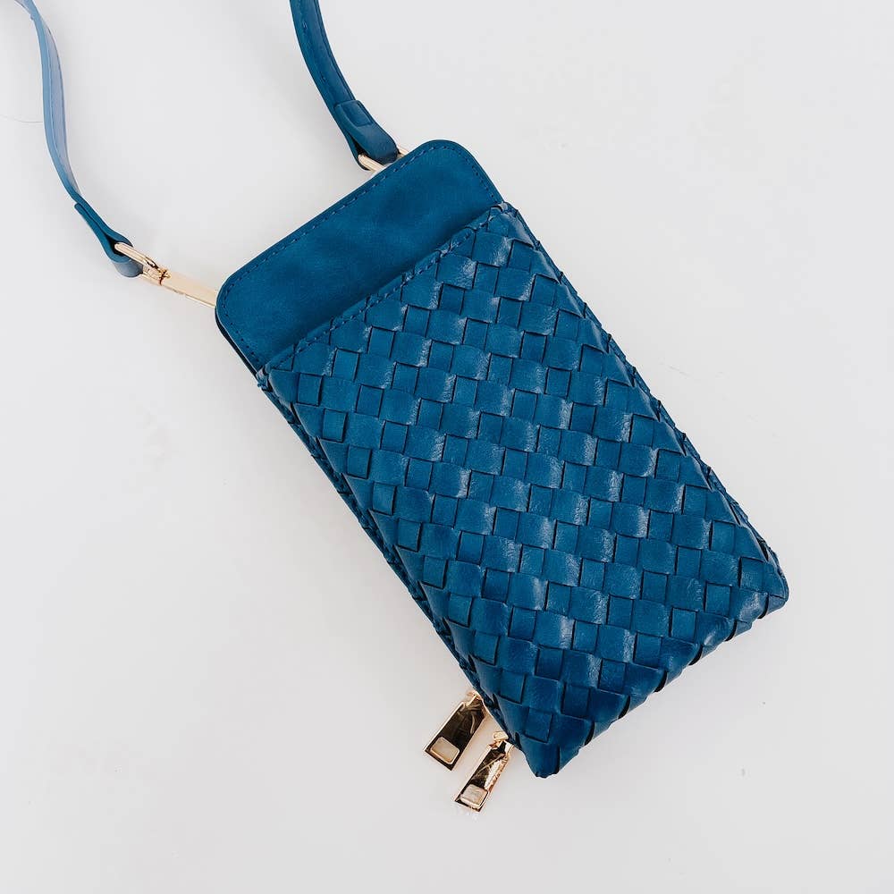 Woven Double Duty Phone Bag