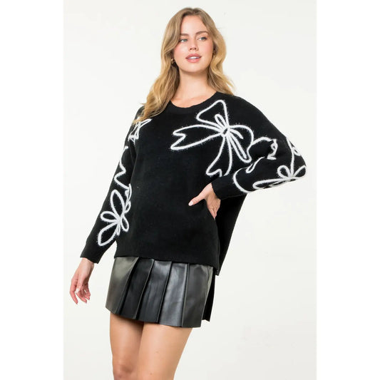 Embroidered Sweater ~SALE $47.20~