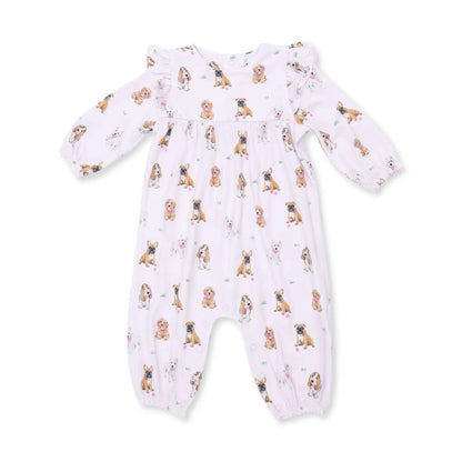 Bestie Dog Ruffle Romper
