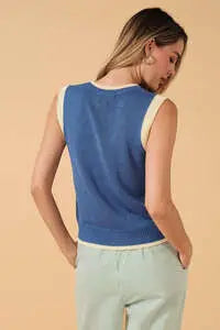 Fish Sweater Vest