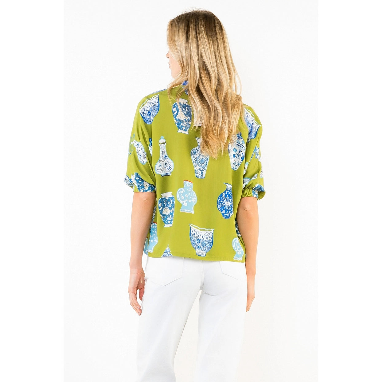 Carson Vase Print Top